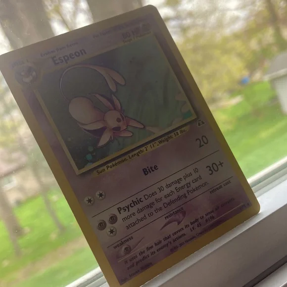 Pokemon | Other | Espeon Pokmon Card | Poshmark